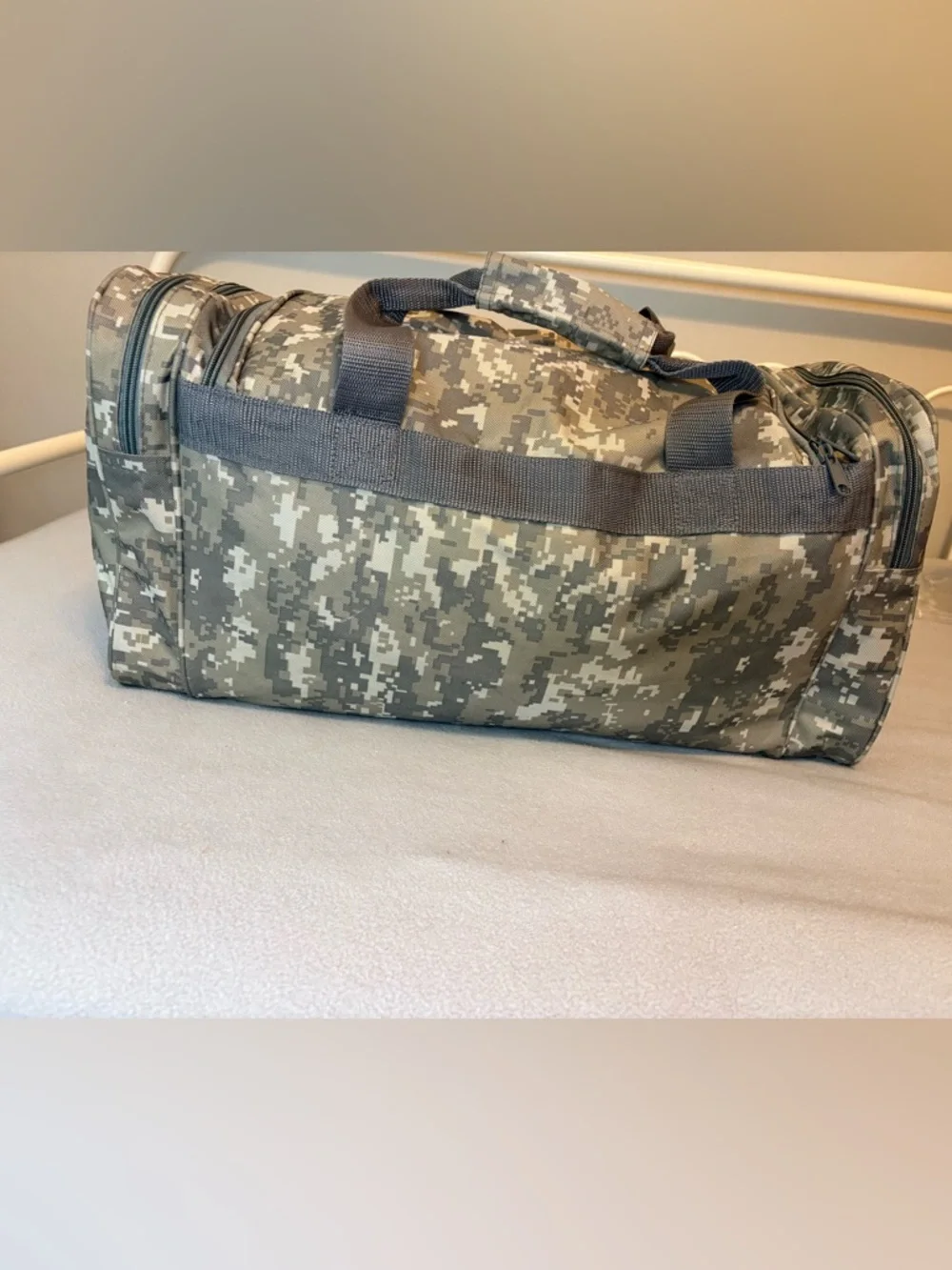 NRA Digital Camo Duffle Bag Tactical Gym Travel Hunting Multi Pocket